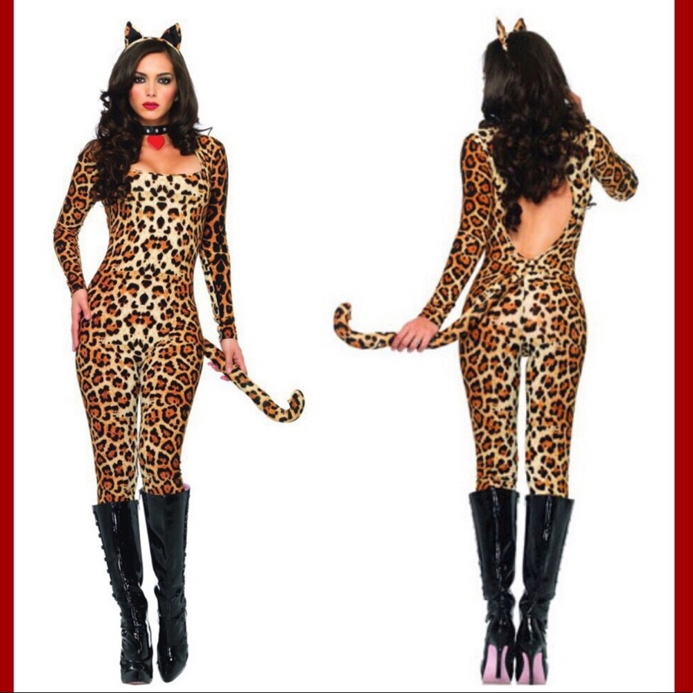 ❌SOLD❌ Sexy Cheetah Costume Sz L